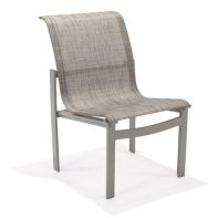 Meza Sling Commercial Dining Chair without arms by Texacraft