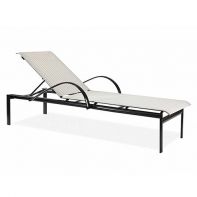 Southern Cay Sling Commercial Chaise Lounge w/ Arms by Texacraft