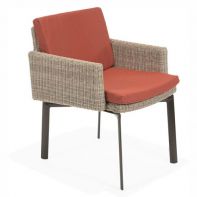 Coeur D' Alene Commercial Dining Chair with Arms by Texacraft