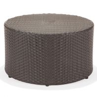 30" Nexus Rosewood Weave Commercial Round Table by Texacraft