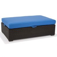 Nexus Rosewood Weave Commercial Grande Ottoman by Texacraft