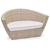 Nexus Driftwood Weave Commercial Ultra Lounge without Canopy by Texacraft