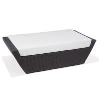 Nexus Rosewood Weave Commercial Ultra Ottoman by Texacraft