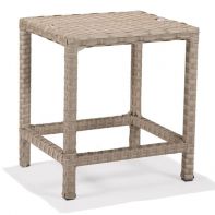 Nexus Commercial Driftwood Weave Backless Balcony Height Stool by Texacraft
