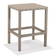 Nexus Commercial Driftwood Weave Backless Bar Stool by Texacraft