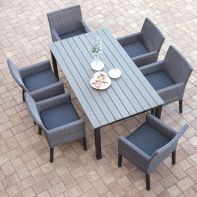 BRETANGE Commercial 7-Piece Dining Set by KETTLER