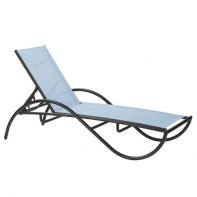 Velocity Commercial Sling Chaise Lounge by LC Furniture