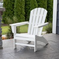 Polywood Nautical Adirondack Chair