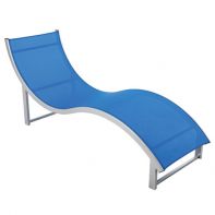 Wave Sling Commercial Raised Chaise Lounge by LC Furniture