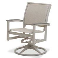 Bazza Commercial Sling Swivel Rocker w/ Polymer Arms by Telescope Casual