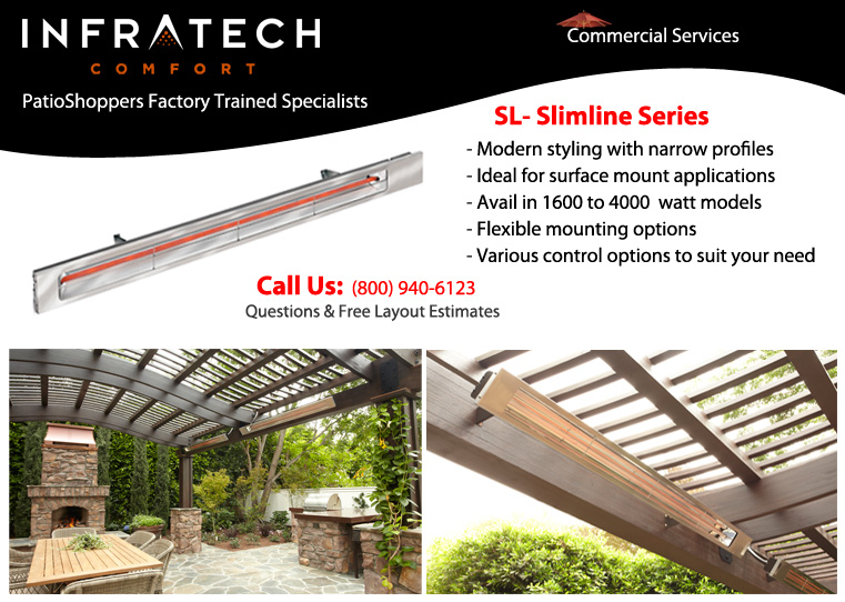 Infratech SL Slimline Heaters