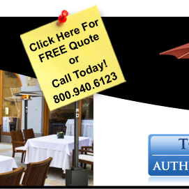 Hiland Commercial Patio Heaters