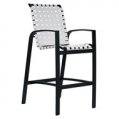 Commercial Cross Weave Strap Bar & Balcony Chairs-677